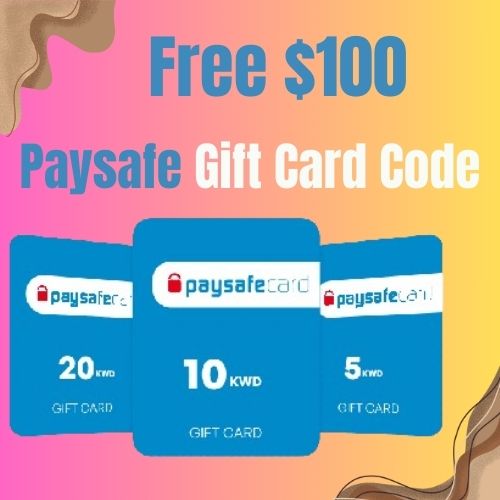 Untouched Paysafe Gift Card Code Today Trustworthy