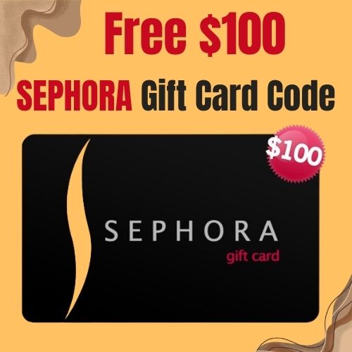 100% Pure Sephora Gift Card Codes Proven