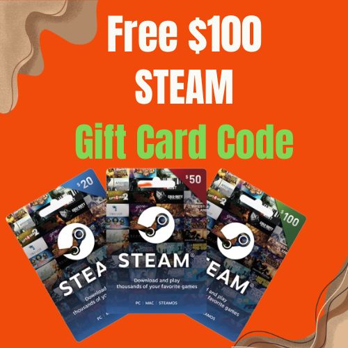 Unopened Steam Gift Card Code Today 100% Working